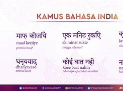 Apa Kabarmu Bahasa India