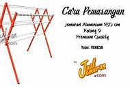 Cara Memasang Jemuran Handuk